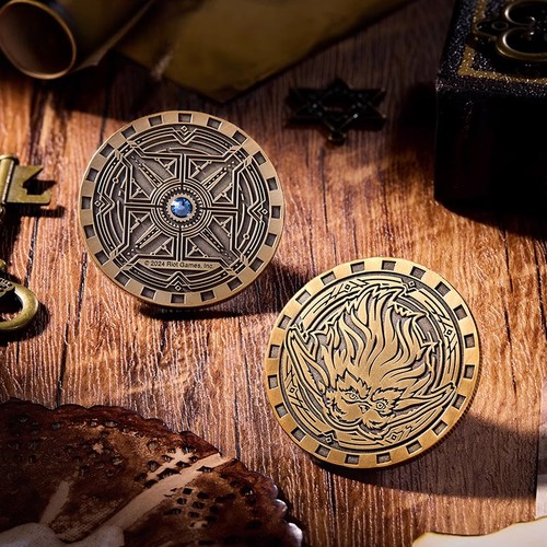 Arcane: League of Legends Zircon Commemorative Coin Jinx Ekko Wei Caitlyn Viktor - Picture 10 of 17
