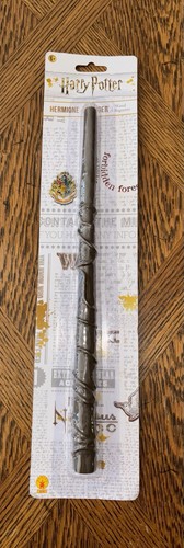 Varita Hermione Granger, Accesorio Oficial Disfraz Mundo Mágico de Hogwarts, NUEVO - Imagen 2 de 6