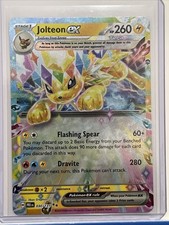 Jolteon ex Prismatic Evolutions 030/131 Double Rare Pokemon TCG