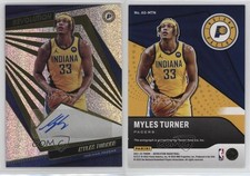 2021-22 Panini Revolution Auto Myles Turner #AG-MTN Auto