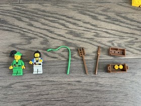 Vintage LEGO 1974-3 Smuggler's Hayride Set Castle Forestmen - partially complete