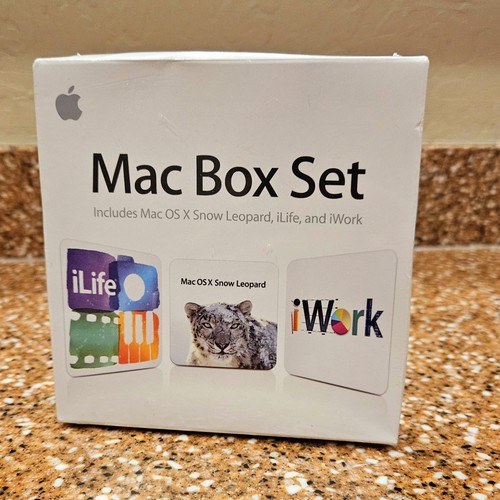 Mac Box Set (Mac OS X Snow Leopard, iLife, iWork) BRAND NEW