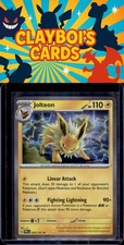Jolteon SV: Prismatic Evolutions Pokémon 029/131 Holo Rare NM+