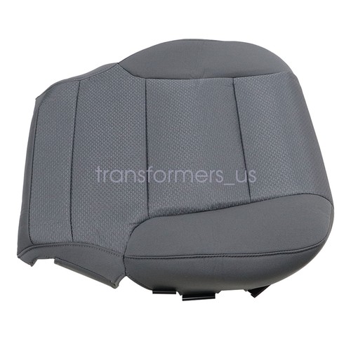 Driver / Passenger Cloth Seat Cover Gray / Foam For 2014-2019 Chevy Silverado - Picture 77 of 174