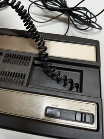 Mattel Intellivision 1979 Console Model 2609 Dual Controller, Tested, Powers Up