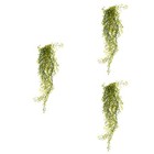  3 Count Artificial Hanging Plants Indoor Flowers for outside Use