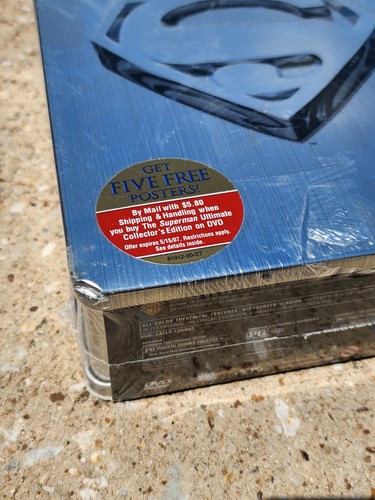 Superman Ultimate Collector's Edition Tin (14-Disc DVD Set) NEW Sealed - Picture 2 of 6