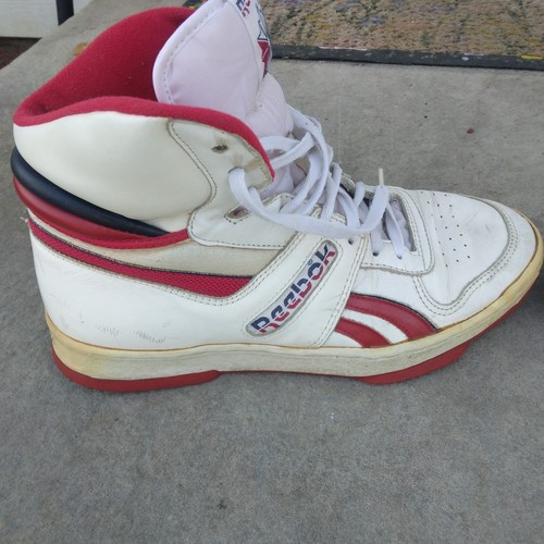 Vintage 80er Reebok High Top Basketballschuhe Herren USA Größe 10 - Bild 3 von 10