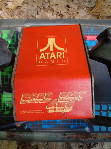 Bally Midway Spy Hunter Bedienfeld mit Atari Road Riot Yoke Steuerung - Bild 4 von 9
