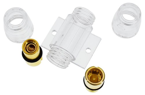 Dynavox Soporte para Fusibles de Cristal 10x38mm Coche HiFi Soporte de Fusible - Imagen 3 de 4