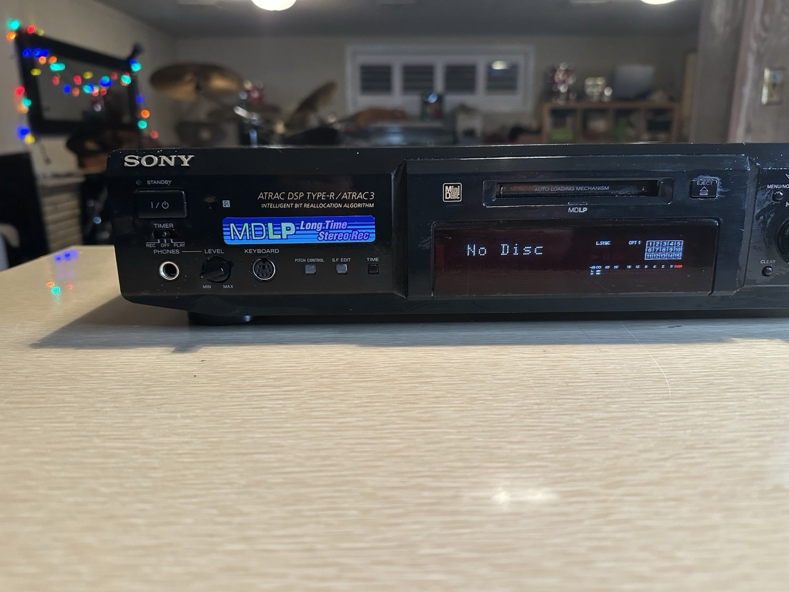 Sony Minidisc MDS-JE640 Minidisc Recorder MDLP Hifi Separate - SERVICED Rare🎶