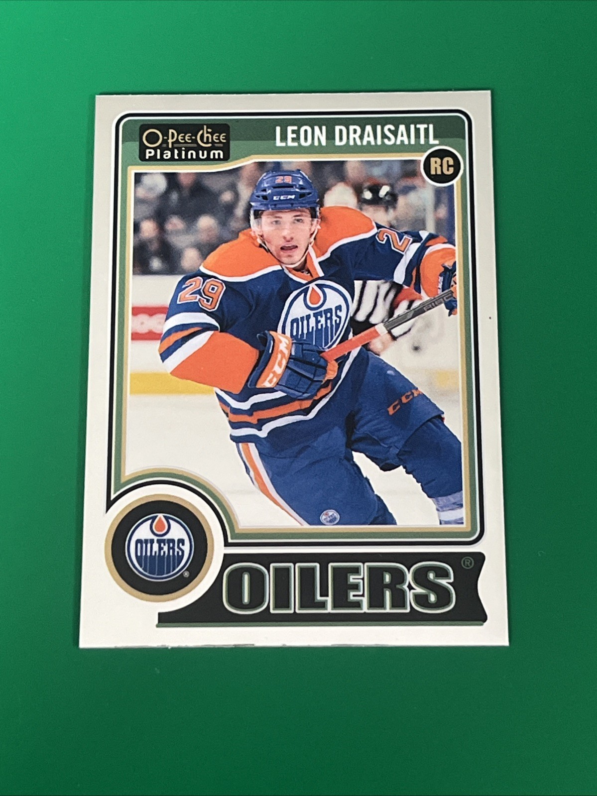 2014-15 OPC Platinum Hockey Leon Draisaitl SP RC #159