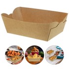  100 Pcs Lebensmittel Container Aufbewahrungsbehälter Für Papierbehälter