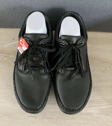 Clarks Men's Size 9.5M Caribou SMU Black Leather Lace-up Walking Shoes NWT - Picture 2 of 17