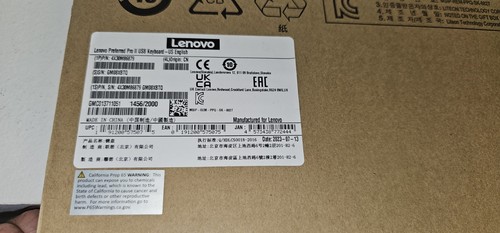 Lenovo Preferred Pro II Wired External USB Keyboard model 4X30M86879 New - Picture 4 of 6