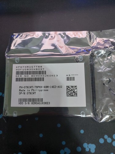 Dell SSD 7N1WT Kioxia KPM7XRUG7T68 7,68TB 2,5" ME4/ME5 SAS 24Gbps - Bild 2 von 3