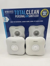 HoMedics TotalClean Personal UV Air Sanitizer - 2pk