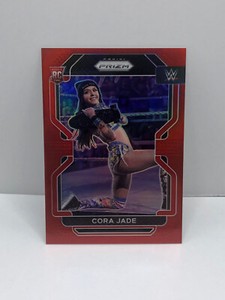 Cora Jade 2022 Panini Prizm WWE Rookie RC Red Prizm Parallel #030/299