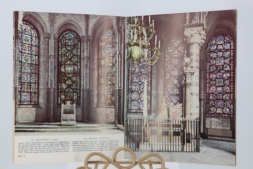 The Pictorial History of Canterbury Cathedral Souvenir Guidebook 1963 UK - Picture 6 of 6
