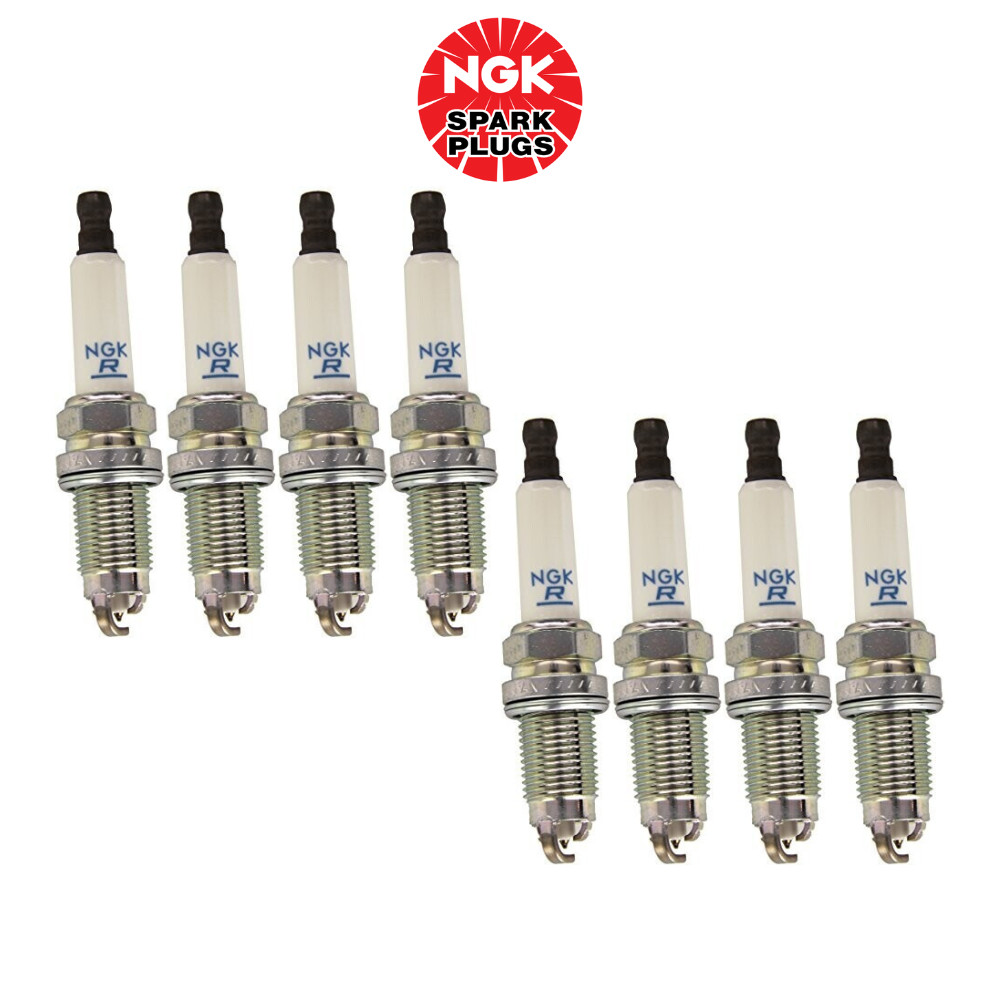 Set of 8NGK 5547 PFR6WTG Laser Platinum Spark Plug For: Audi A8 S5 Q7, VWTouareg