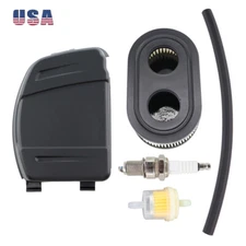 Air Filter Cover & Spark Plug Kit For Craftsman M230 163cc Engine