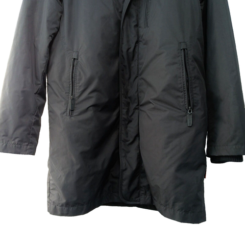 TUMI Over Coat Jacket Mens Size M Black + Lnsulated Liner Water&Wind Resistant - Picture 5 of 19