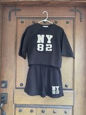 Zara Sportswear Short Sleeve Set Size M
