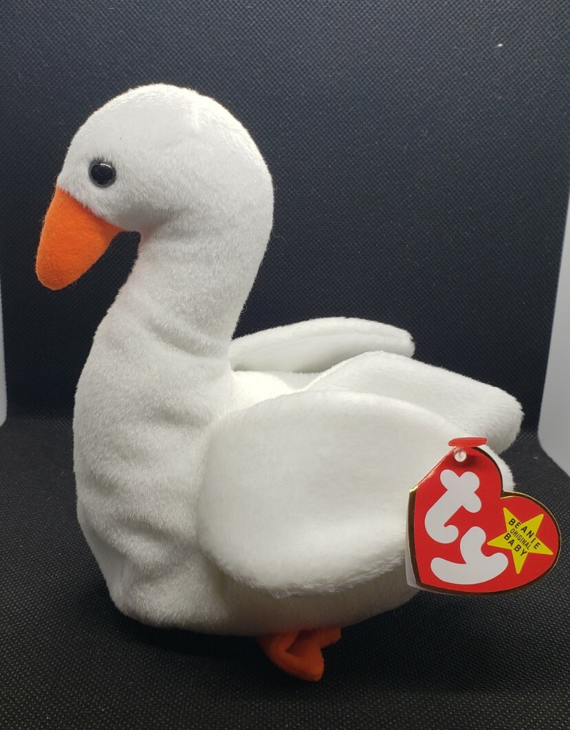 Ty Beanie Babies Gracie The Swan White 8421041268 eBay