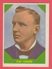 1960 Fleer # 44 Cap Anson -- Nationals -- Box 732-396