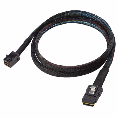 L49 Mini SAS HD SFF-8643 to SFF-8087 Cable SAS Controller to Backplane 12 Gbit/s - Picture 5 of 11