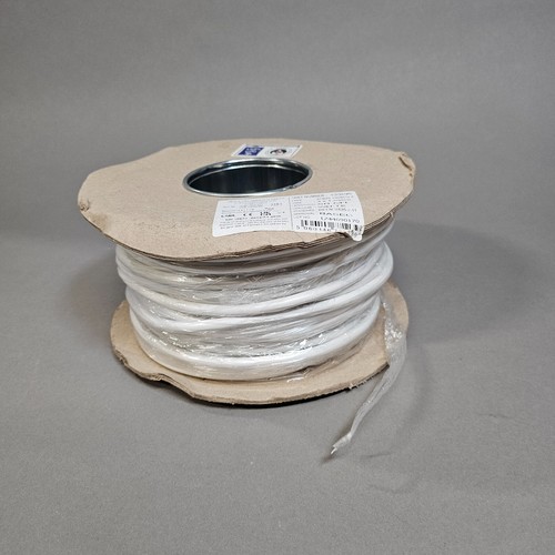 1,0 mm 3 núcleos blanco redondo flexible - 50 m - cable PVC 1 mm 3183Y - Imagen 2 de 5