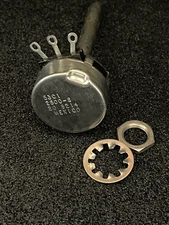 1pc Clarostat 53C1-2500-S  2.5K OHM  2-WATT Linear Taper Potentiometer  **NOS
