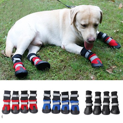Pet Classic Dog Long Shoes Large Dog Golden Hair Big Dog Shoes Wear  Snow Boots