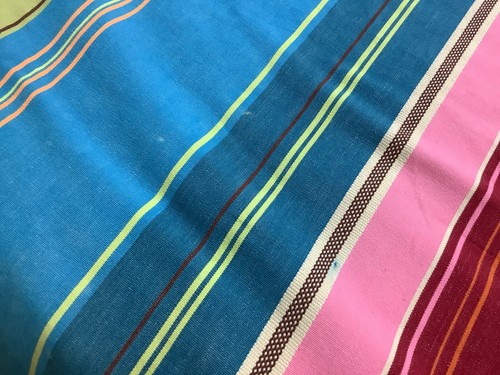 Pottery Barn Teen Full Striped Duvet Cover Bed Skirt & 4 Shams~ Set. Of 6 - Picture 14 of 17