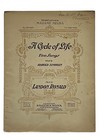 1906 Sheet Music Book A CYCLE OF LIFE Landon Ronald Low Voice Madame Melba
