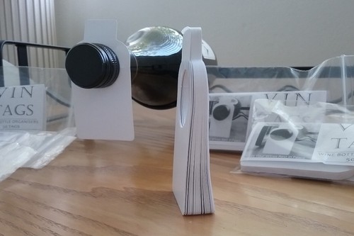 Wine Bottle Storage Tags, 500 Vin Tags, PLAIN DESIGN, 10 packs of 50 bottle tags - Picture 9 of 12