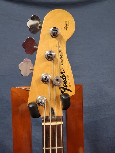 Fender Squire P-Bass - Vintage - 1994 - Black - Picture 3 of 8