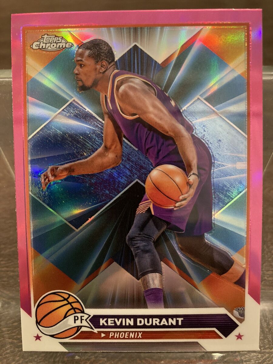 2023-24 Topps Chrome Basketball Kevin Durant Pink Refractor 2023-24 Topps Chrome Basketball Kevin Durant Pink Refractor