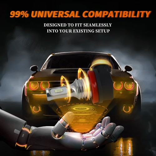 For Honda Civic 2016 2017 2018 - 2020 LED Headlight High/Low + Fog Lights Bulbs - Picture 10 of 16