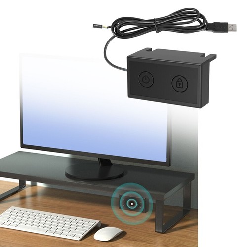 PC Power Button Desktop Power Button External Lock Screen Switches PC Power - Afbeelding 2 van 8