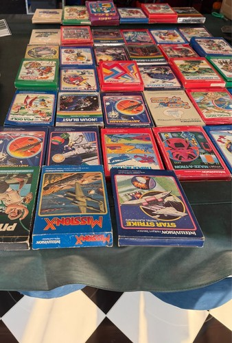 Over 50 Intellivision Games Lot - CIB, boxed, loose, Overlays, Vintage, Retro - Afbeelding 6 van 16