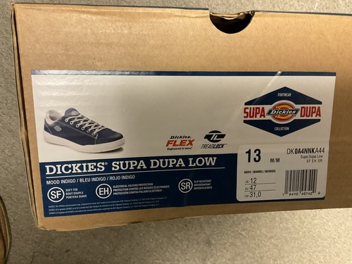Dickies Supa Dupa Low NIB Mens 13 Medium Width New Blue Color - Picture 5 of 6