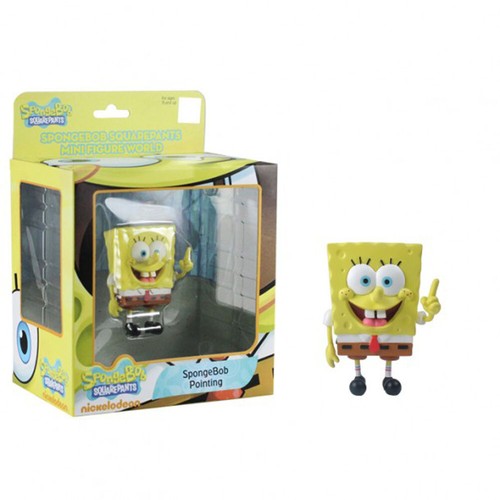 SpongeBob Schwammkopf Mini Figur World 3" Serie - SpongeBob zeigt SBMFW0304 - Bild 1 von 3