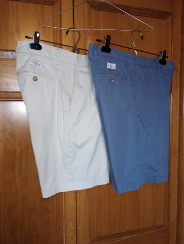 2 pairs Vineyard Vines Shorts Mens Sz 30 one tan and one blue pair Breaker, Club - Picture 18 of 24