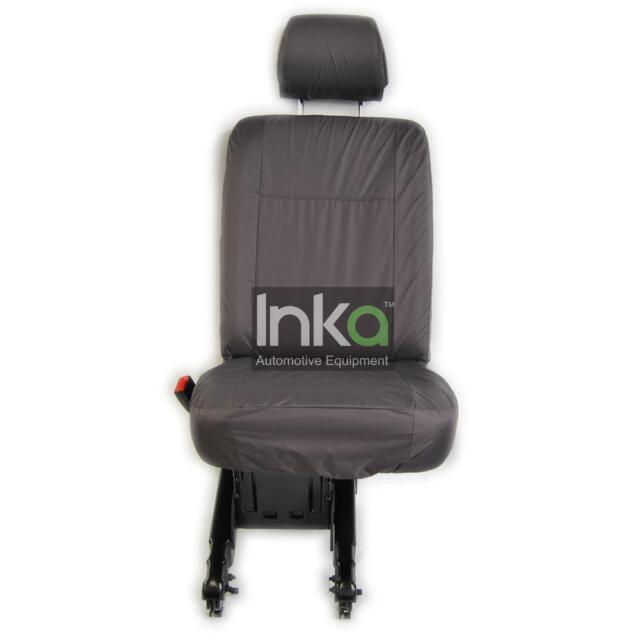 HD WATERPROOF SINGLE BLACK SEAT COVER for VW T5 VAN