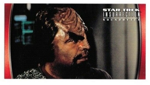 1998 Star Trek Insurrection (Widescreen) Movie Trading Cards / You Choose / bx42 - Afbeelding 49 van 102