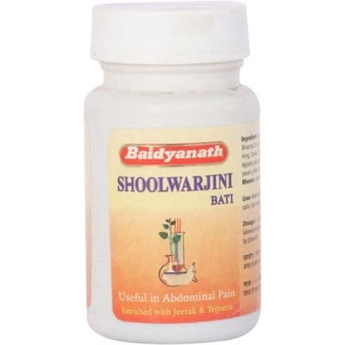 2 X Ayurvedic Baidyanath Shulwarjini Bati Tablets 40 - Picture 2 of 3