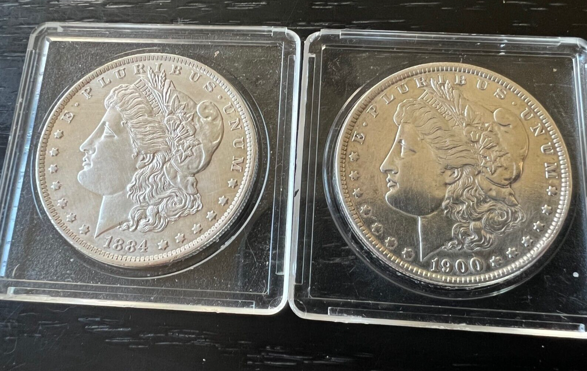 USA Morgan One Dollar E. Pluribus Unum 1884-O - 1900 Silver