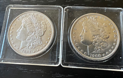 USA Morgan One Dollar E. Pluribus Unum 1884-O - 1900 Silver