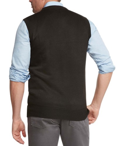 True Rock Men's Argyle and Solid V-Neck Fashion Sweater Vest NEW - Picture 13 of 55
